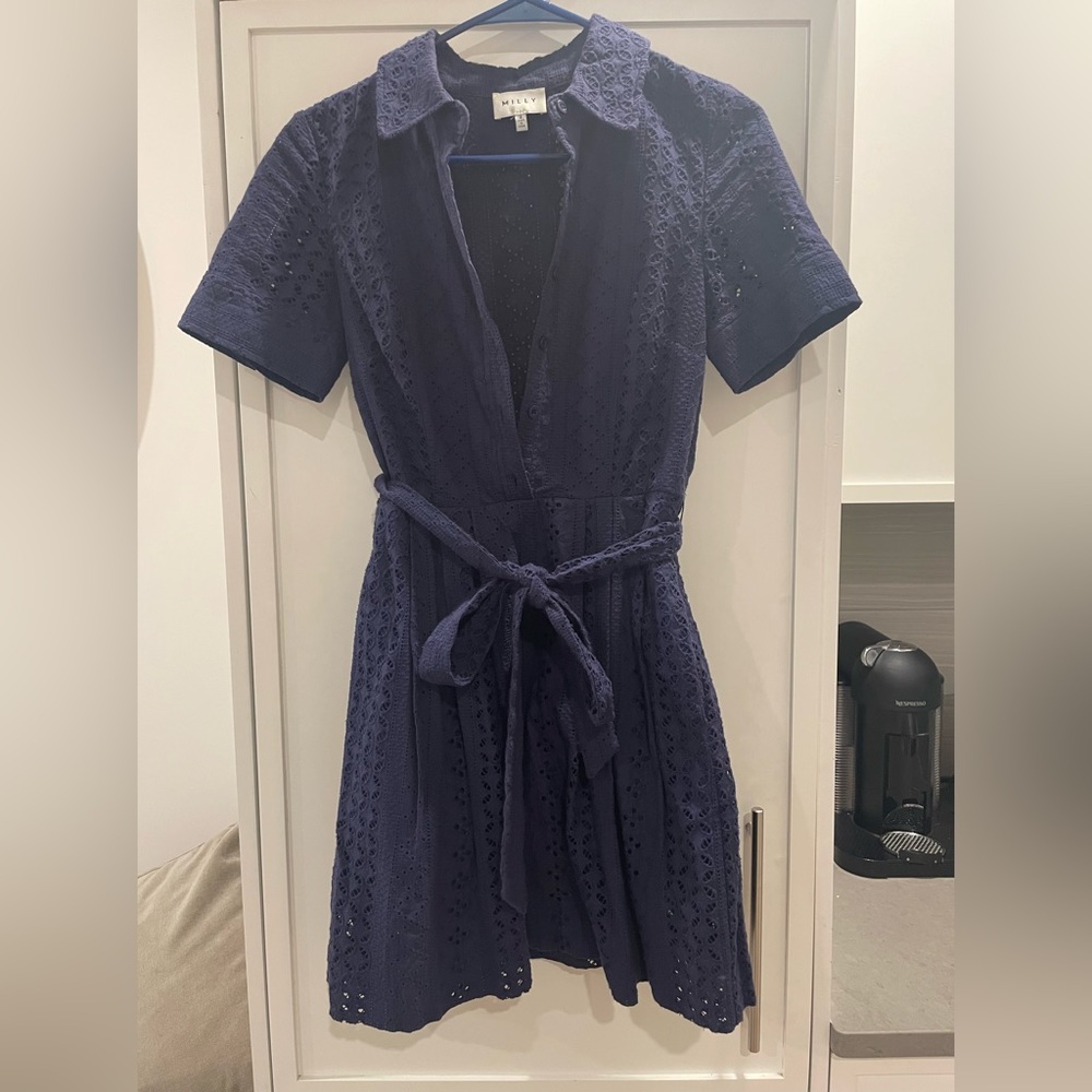 Milly Navy Blue Dreas